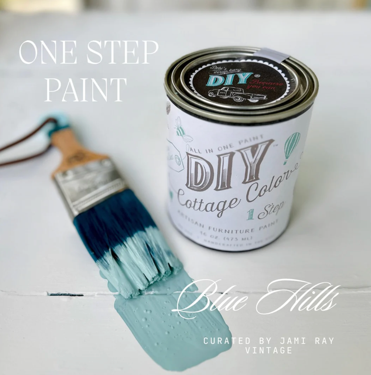 DIY Cottage Color - Blue Hills by Jami Ray Vintage