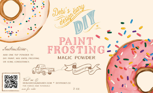 Paint frosting!