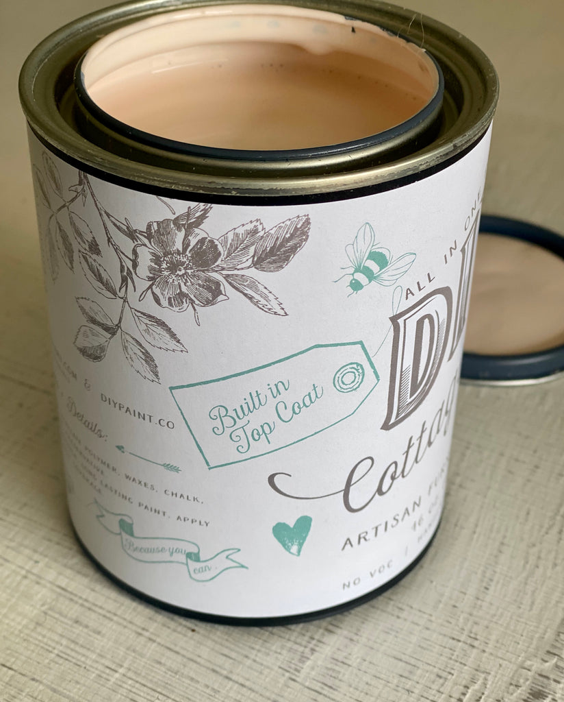 Mix It Yourself Dusky Pink Chalk Paint Recipe – Paint Me Vintage